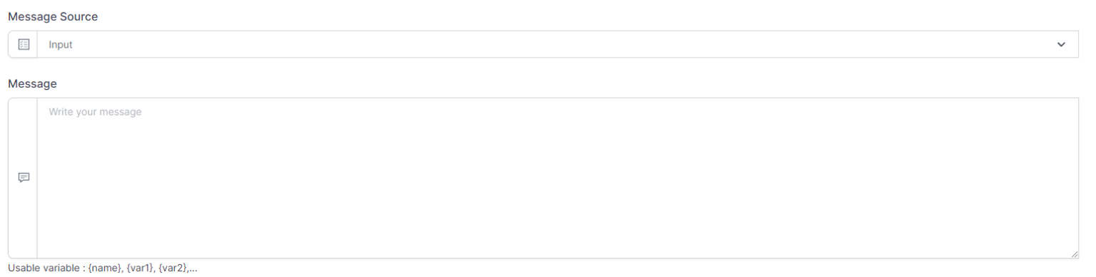 Send Message - Fonnte's Documentation