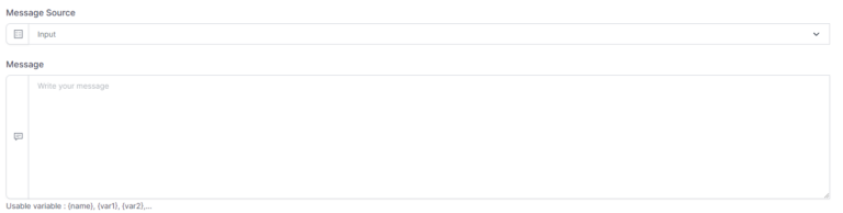 Send Message - Fonnte's Documentation