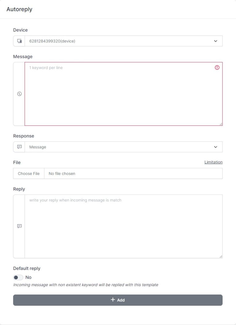 make a whatsapp chat bot - Fonnte's Documentation