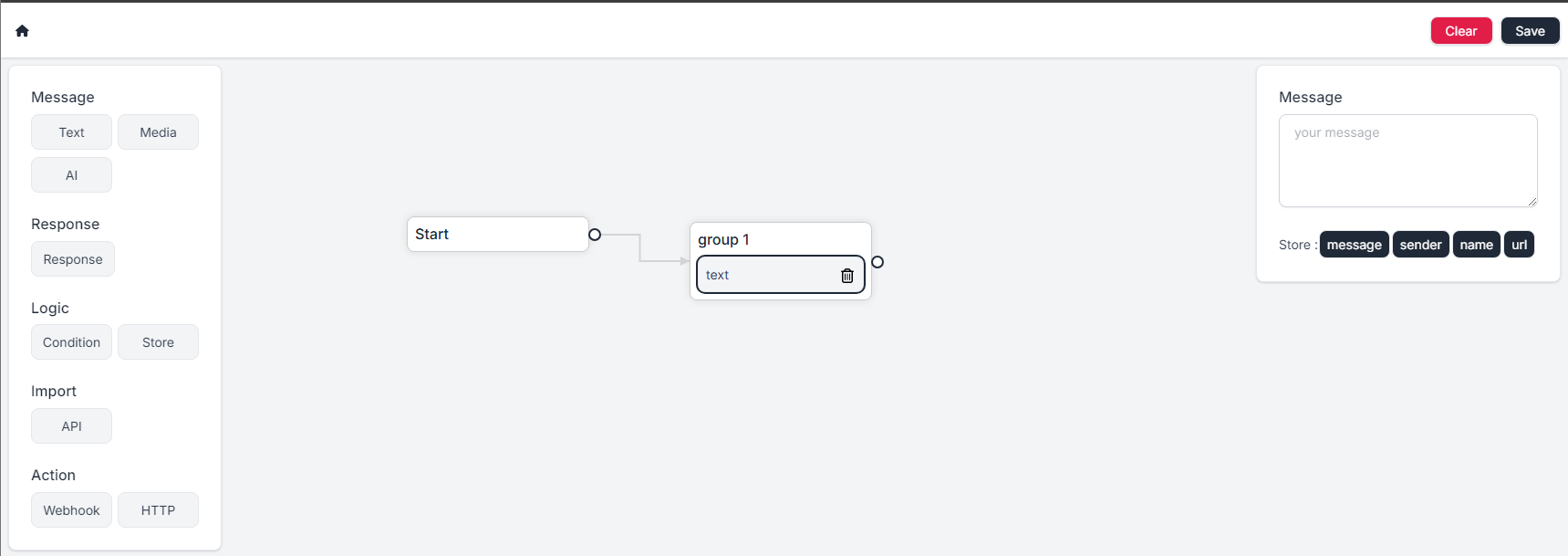 Message - Fonnte's Documentation